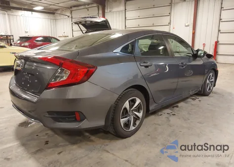 2019 Honda Civic Lx из США, поврежденный, VIN 19XFC2F61KE024567